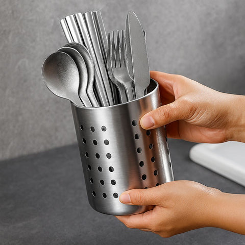 Stainless Steel Cutlery Organiser – Kitchen Drawer Tray