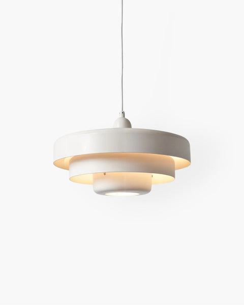 Cascadia Pendant Light – Retro Orange Style with a Modern Statement Twist