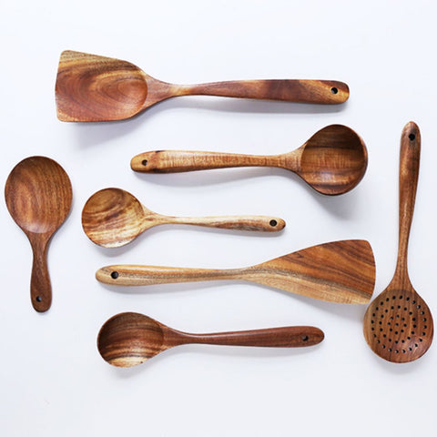Wooden Cooking Utensil Set