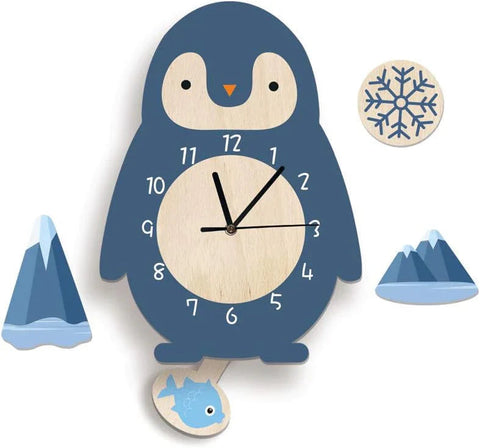 Animal Wall Clock for Kids – Fun Children's Room Decor