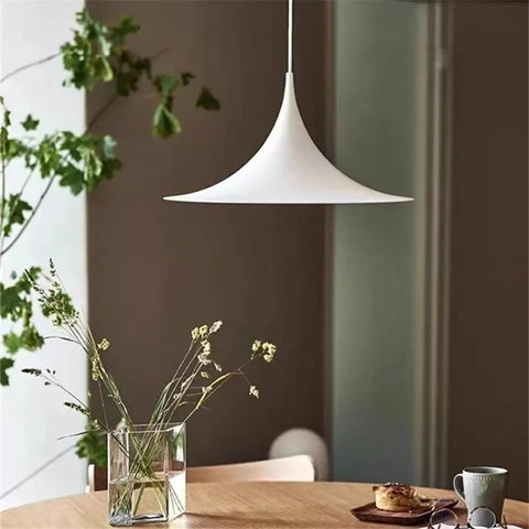 Scandinavian Cone Pendant Light | Bedroom & Dining