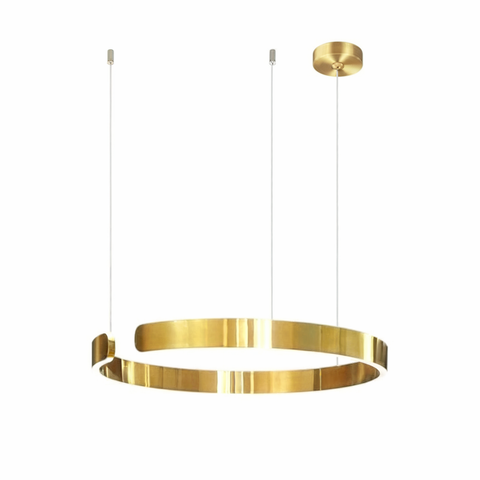 Ring Pendant Light – Modern Circular Ceiling Lamp