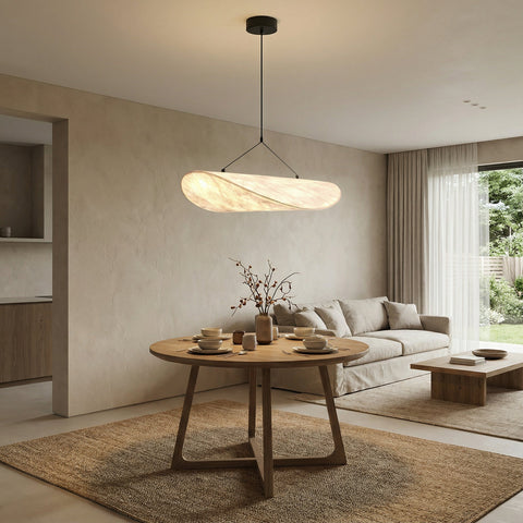 Japandi Pendant Light – Minimalist Nordic-Japanese Ceiling Lamp
