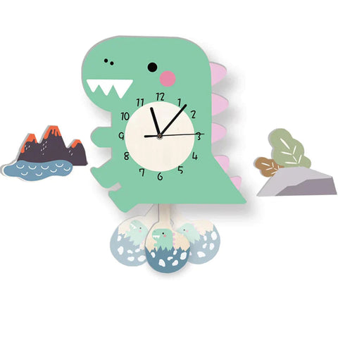 Animal Wall Clock for Kids – Fun Children's Room Decor