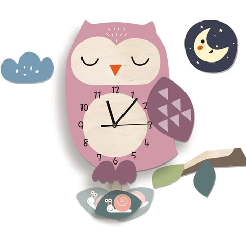 Animal Wall Clock for Kids – Fun Children's Room Decor