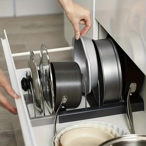 Space-Saving Cookware Organizer