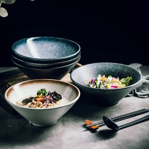 Japanese Ceramic Ramen Bowl – Handcrafted Design
