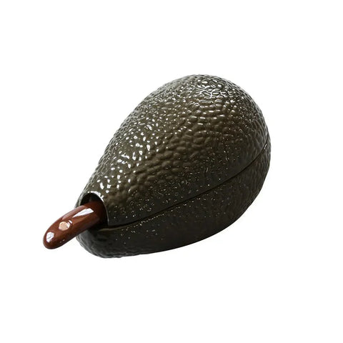 Ceramic Avocado Serving Bowl – Decorative Dining Dish