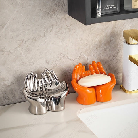 Elegant Ceramic Soap Dish – Stylish & Practical