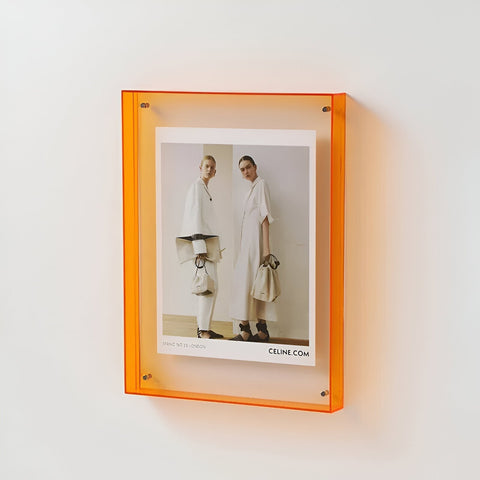 Transparent Acrylic Picture Frame – Modern Minimalist Display
