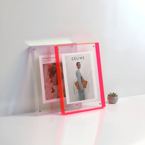 Transparent Acrylic Picture Frame – Modern Minimalist Display