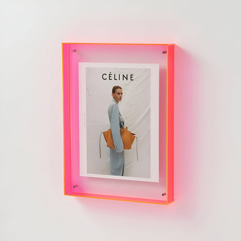 Transparent Acrylic Picture Frame – Modern Minimalist Display