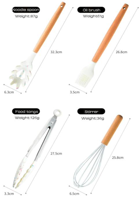 ChefSilk Elite Silicone Cookware Set