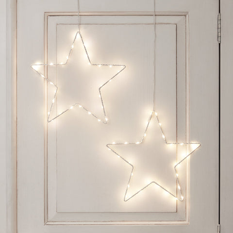 Star Window Light – Warm LED Christmas Decoration