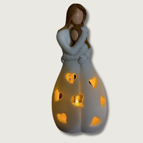 Romantic Figure Lamp | Heart Pattern Mood Light
