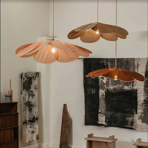 Floral Pendant Light | Statement Living Room Lighting
