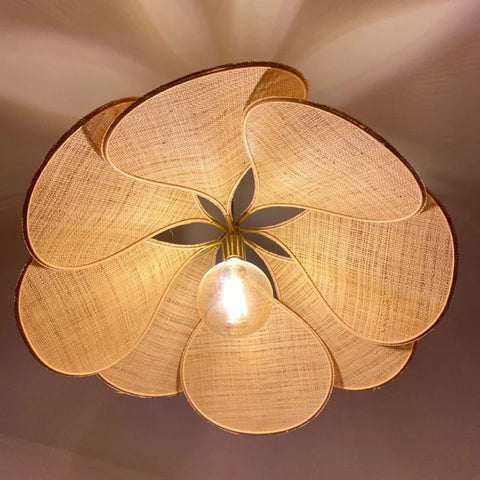 Floral Pendant Light | Statement Living Room Lighting