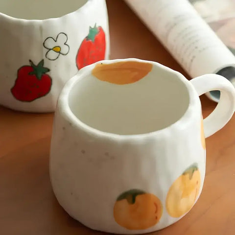 Fruit Garden Handmade Ceramic Mugs