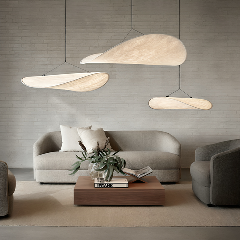 Japandi Pendant Light – Minimalist Nordic-Japanese Ceiling Lamp
