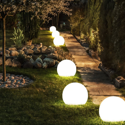 Color-Changing LED Globe Light – Smart Portable Garden Lamp