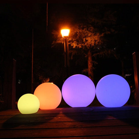 Color-Changing LED Globe Light – Smart Portable Garden Lamp