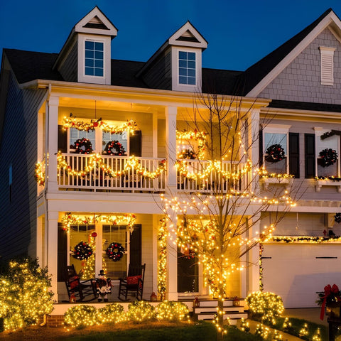 Waterproof Copper Solar String Lights – Outdoor Fairy Lights