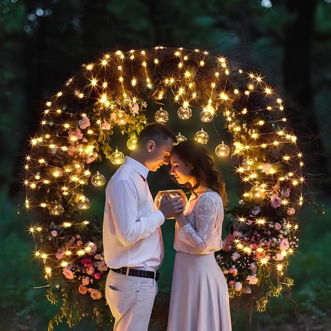 Waterproof Copper Solar String Lights – Outdoor Fairy Lights