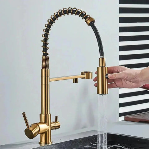 Harmony 3-Way Pull-Down Kitchen Faucet