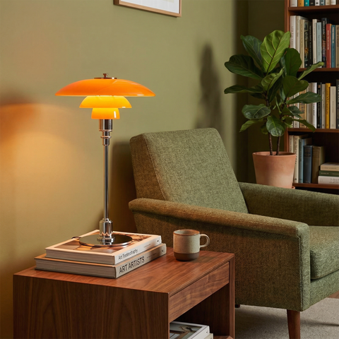 Danish Minimalist Table Lamp – Scandinavian Bedside Desk Light