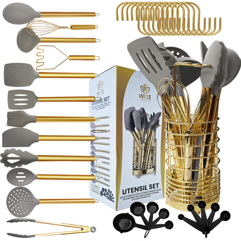 Golden Utensil Set – Stylish & Functional