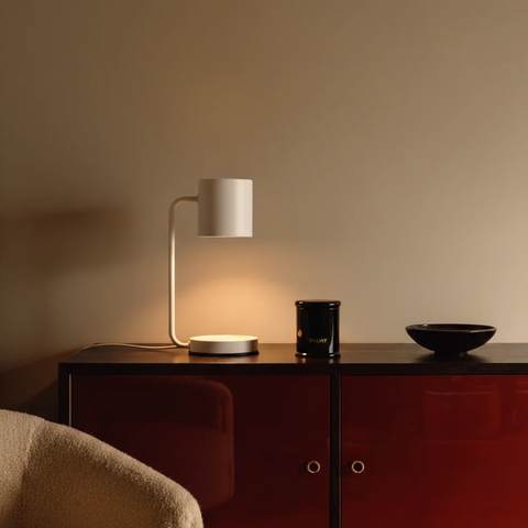 Electric Candle Warmer Lamp – Fragrance Lamp with Shade