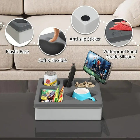 Sofa Cup Holder Tray | Armrest Organiser
