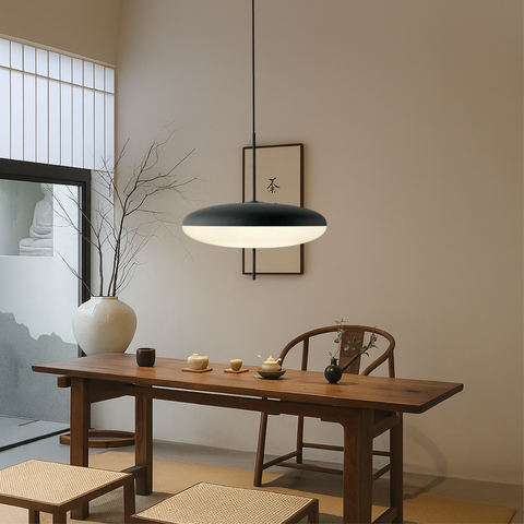 Danish Bauhaus Pendant Light – Minimalist Designer Ceiling Lamp