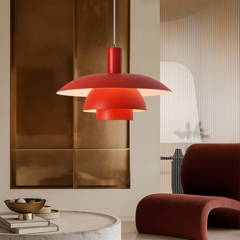 Danish Pendant Light – Scandinavian Minimalist Hanging Ceiling Lamp