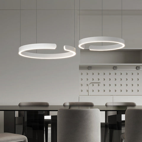 Ring Pendant Light – Modern Circular Ceiling Lamp