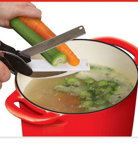 SliceSmart – Dual-Function Kitchen Cutter