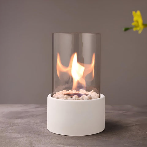 Metal & Glass Oil Lamp – Decorative Kerosene Lantern