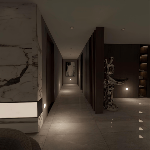 LED Wall Lamp – ABS Motion Sensor Night Light