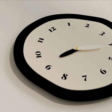 Scandinavian Wall Clock – Minimalist Silent Design