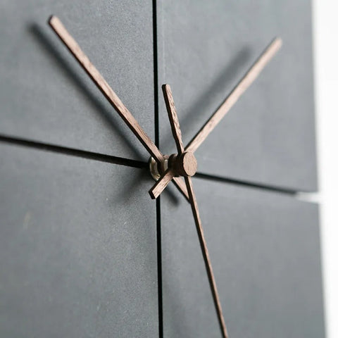 Minimalist Wall Clock – Silent Quartz Movement