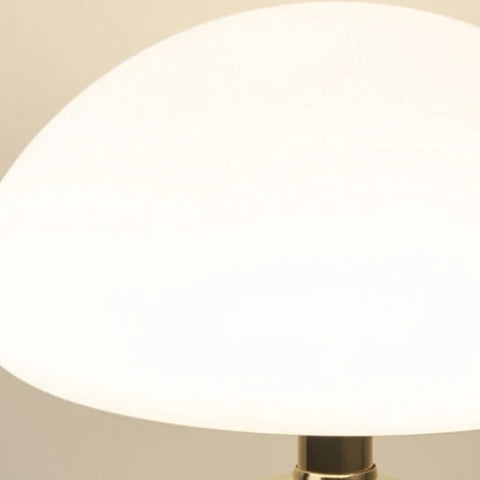 French Cream Mushroom Ceramic Table Lamp