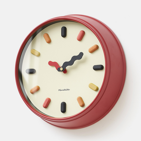 3D Nordic Wall Clock – Silent Sweep for Living Room & Bedroom