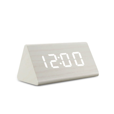 Wood Digital Display LED Alarm Clock