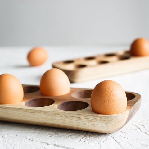 Wooden Egg Container