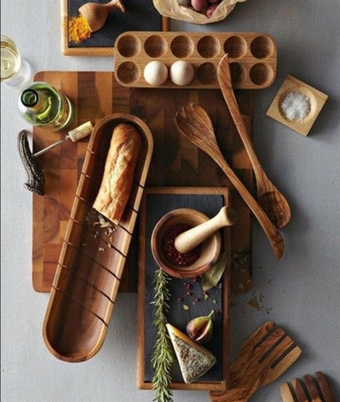 Wooden Egg Container