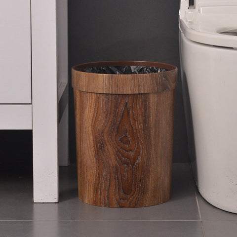 Minimalist Wood Trash Bin – Nordic Design for Modern Spaces