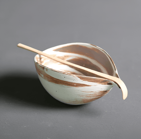 Japanese Ceramic & Bamboo Matcha Set – 4-Piece Tea Ritual Set