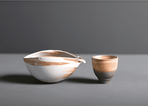 Japanese Ceramic & Bamboo Matcha Set – 4-Piece Tea Ritual Set