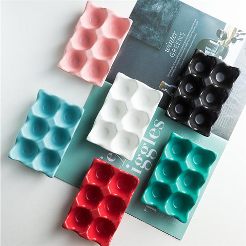 Pastel Ceramic Egg Holder
