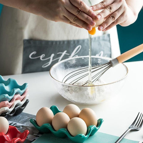 Pastel Ceramic Egg Holder